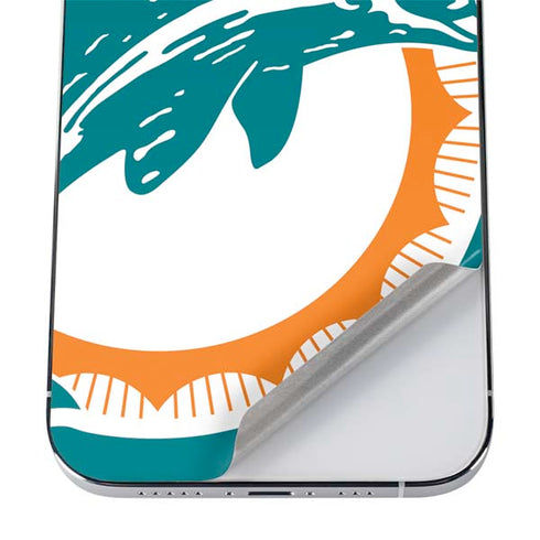 NFL Miami Dolphins Retro Logo iPhone 12 Pro Max Skin